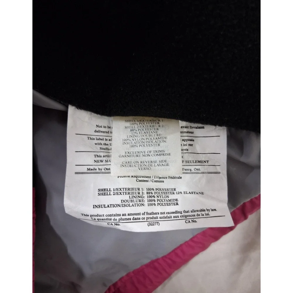MARMOT Women's Quilted‎ Insulated Vest Pink Black Size M Like New
